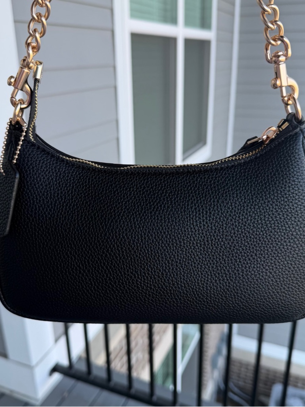 Coach Teri Shoulder Bag In Black - Picture 4 of 8